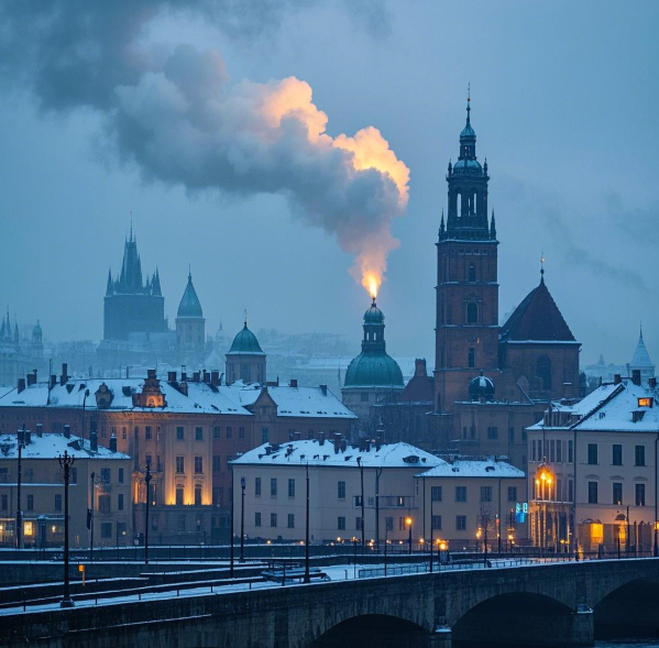 Many European cities are “besieged” by air pollution during the winter season
