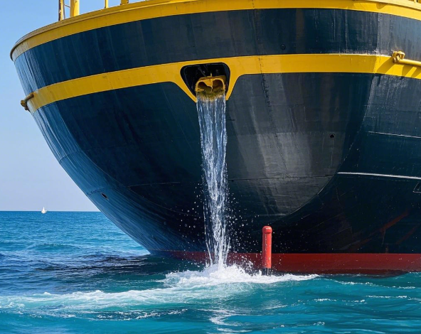 Discharge Violation by Greek Shipping Company