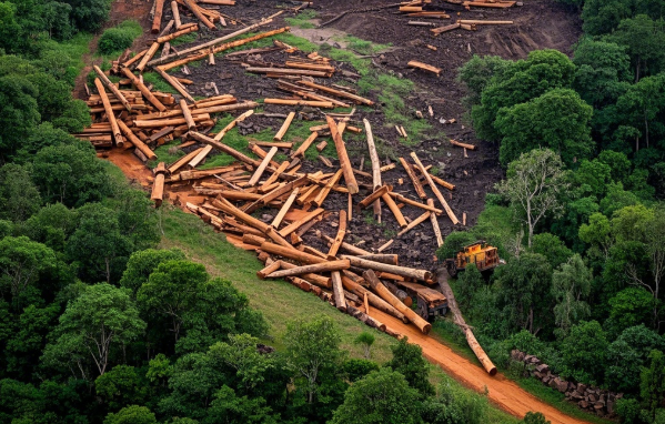 Illegal logging in the Amazon rainforest rebounds