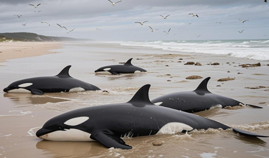 Cetacean Conservation: Stranding Incidents and Rare Species Appearances