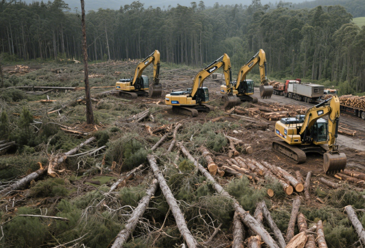 Illegal logging controversy in Tasmania’s primary forests