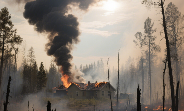 North American Wildfires Continue to Spread, Cross-Border Pollution Impact Escalates
