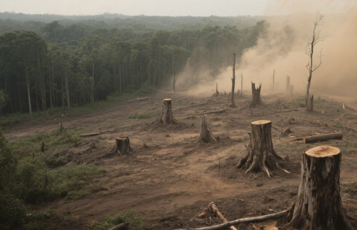 Forest degradation and the tipping point crisis