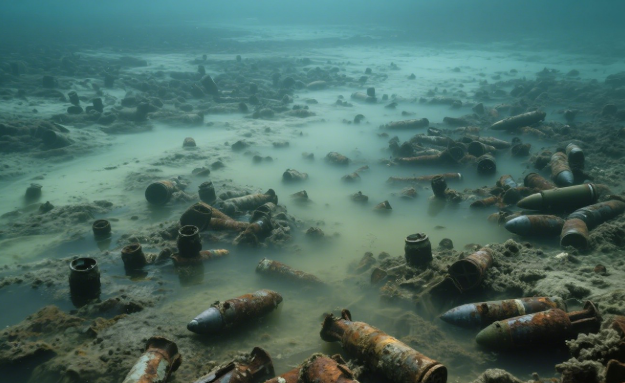 German WWII Bomb Remnants Continue to Pollute Oceans