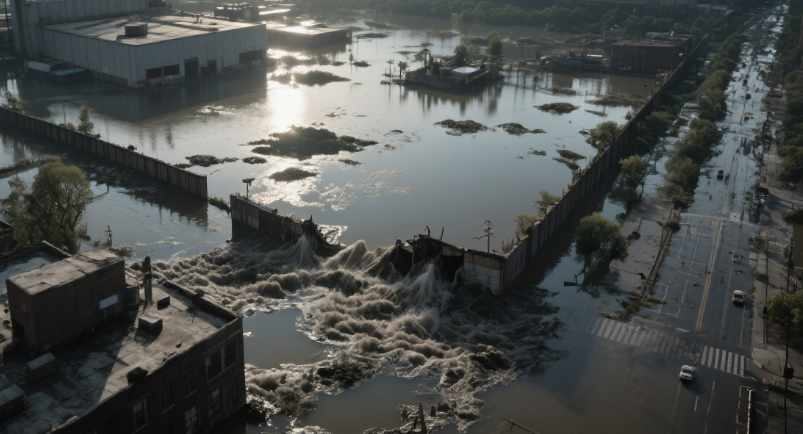 Heavy rainfall in New York triggers urban ecological crisis