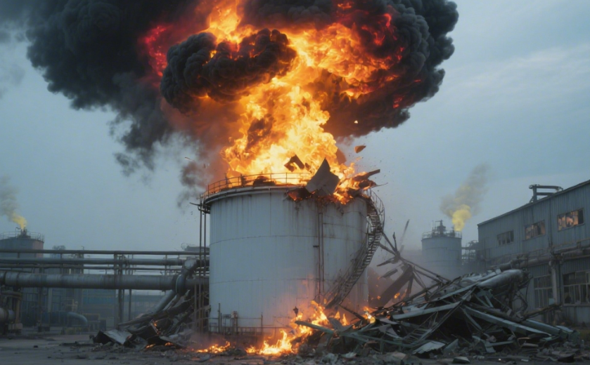 Drone attack on Russian chemical plant