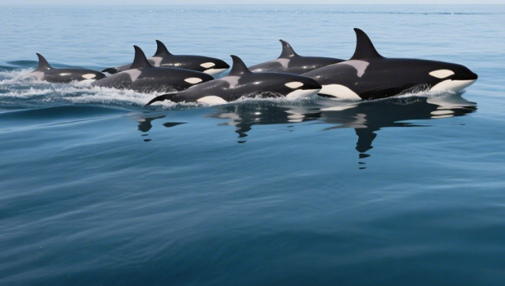 Arctic food chain disrupted: Orcas migrate and threaten native species