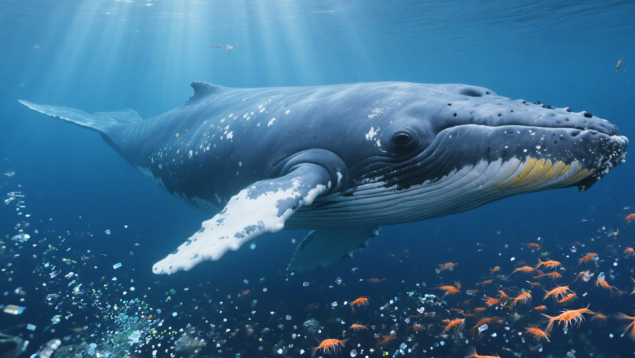 Study on Microplastic Ingestion in Blue Whales