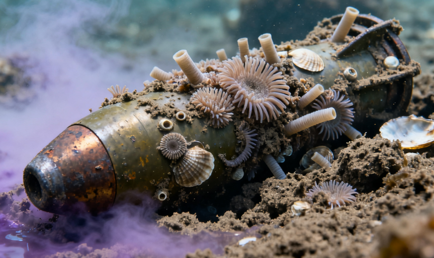 Baltic Sea WWII Munitions Become Unexpected Ecological Habitats