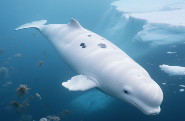 Arctic Belugas Under Dual Pressure of Climate Change and Pollution