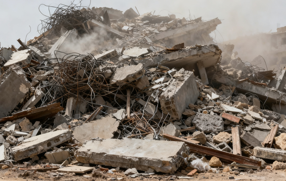 Gaza’s Survival Crisis Amid 39 Million Tons of Toxic Rubble