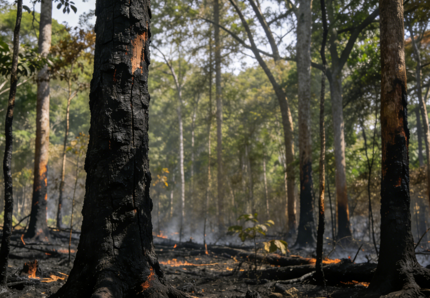 Amazon’s Hidden Fire Damage Surpasses Deforestation