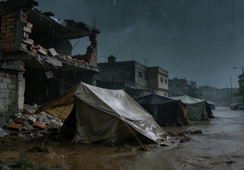 Storm “Byron” Devastates Gaza Strip