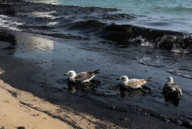 Oil Spill Off Ukraine’s Odessa Coast