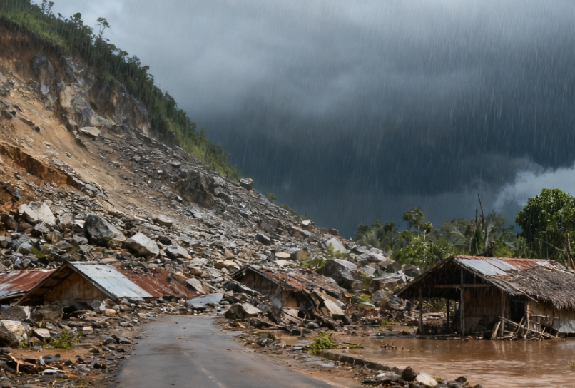 Floods and Landslides in Sumatra, Indonesia