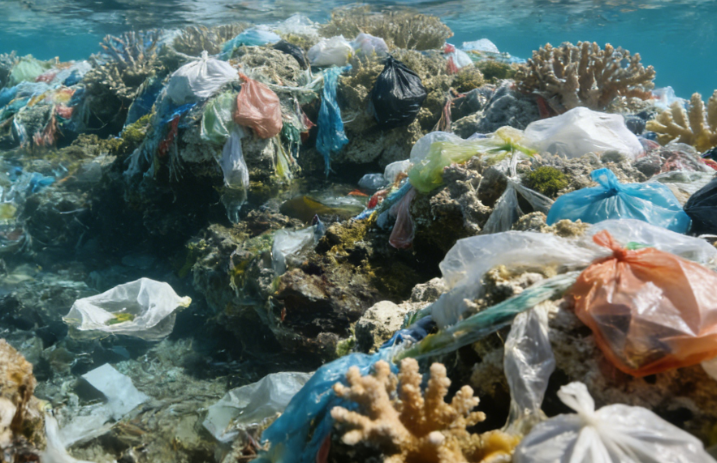 Plastic Waste Forms “Trash Reef” in Greece’s Aegean Sea