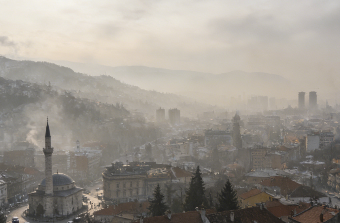 Sarajevo’s Air Quality Hits Record High Globally