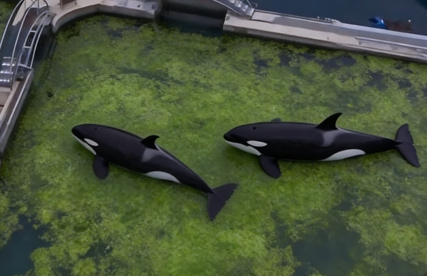 Two Orcas Trapped in Abandoned Marine Park