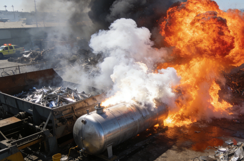 California Titanium Metal Fire Triggers Air Pollution