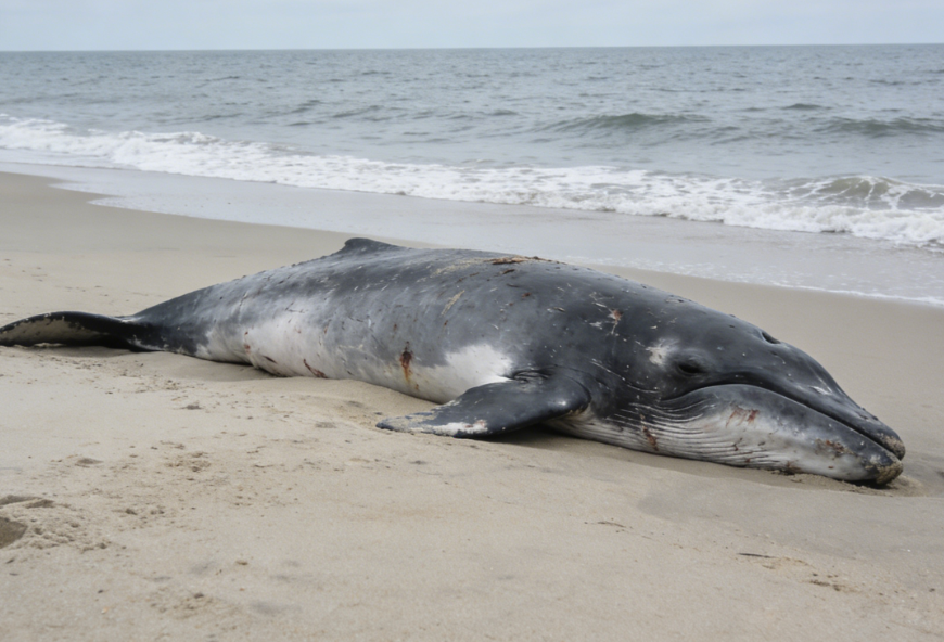 Death of North Atlantic Right Whale off Virginia Coast