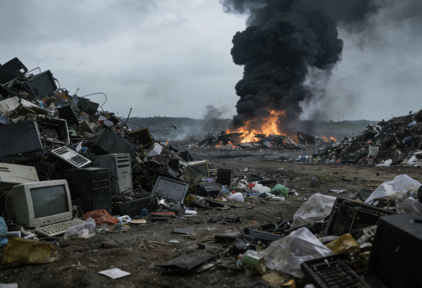 Illegal Toxic Waste Smuggling Runs Rampant