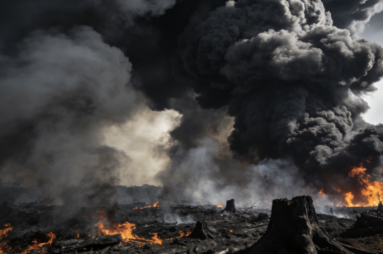 Forest Fires in Indonesia Exacerbate Haze in Southeast Asia