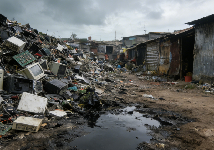 The global illegal trade in toxic waste exceeds $18 billion annually.