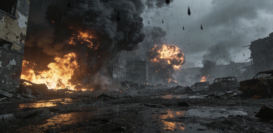 Iran: Airstrikes Trigger “Black Rain” and Toxic Acid Rain Crisis