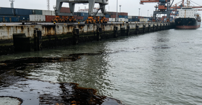 Fuel Leak at the Port of Antwerp, Belgium