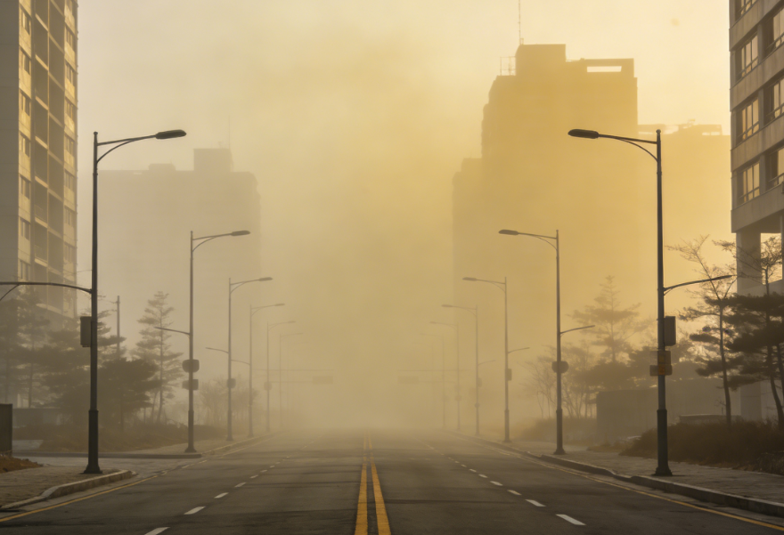 Severe Smog in Incheon