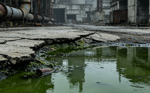 Highly Toxic Groundwater Contamination at a Former Factory in Normandy, France