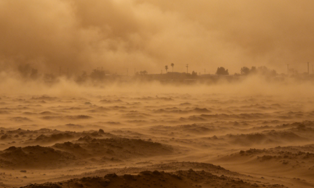 Severe Dust Storm Hits California’s Imperial Valley