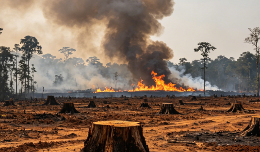 Illegal Logging and Fire Risks on the Rise in the Brazilian Amazon