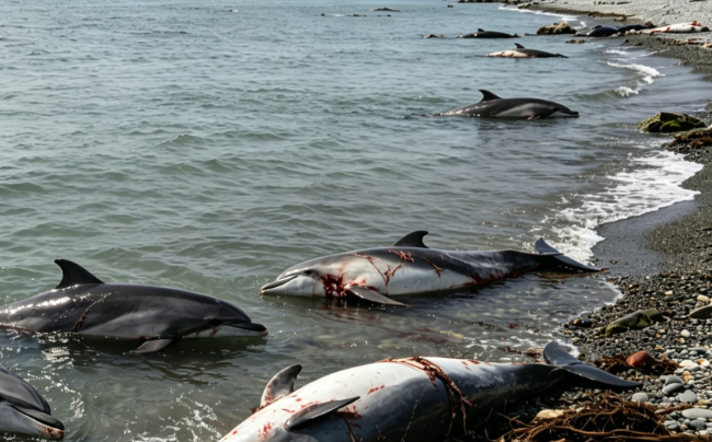 Black Sea Dolphin Population on the Brink of Collapse