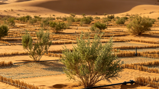 China’s Solutions for Desert and Degraded Land Management