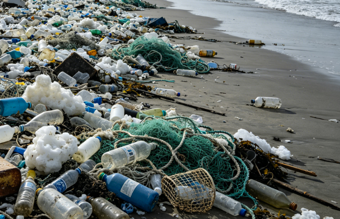 Plastic Waste Surge on the Pacific Coast