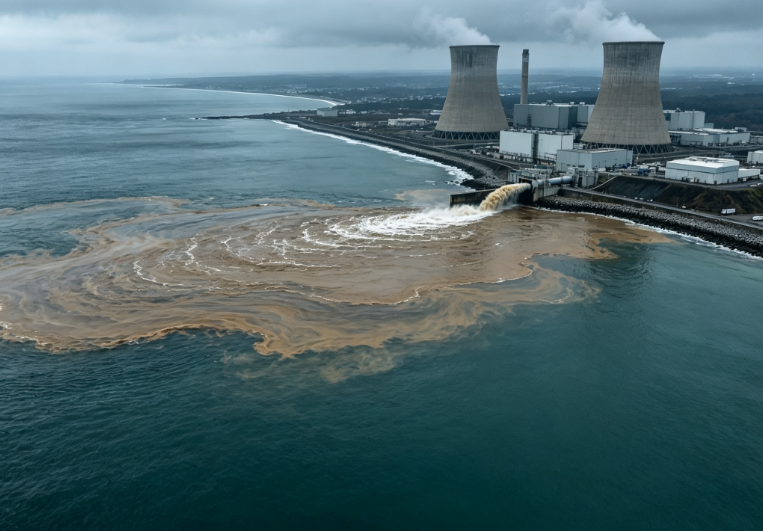 New Round of Fukushima Nuclear Contaminated Water Discharge into the Ocean Begins