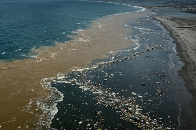 Cross-Border Sewage from the Tijuana River Continues to Flow into the Ocean