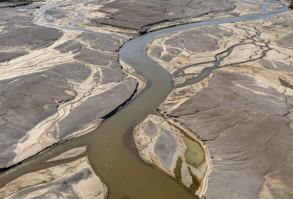 Drought Causes Water Levels in the Meuse River to Plummet
