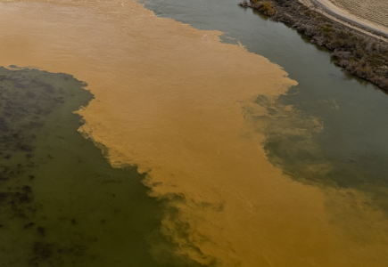 Agricultural Irrigation Pipeline Bursts in California
