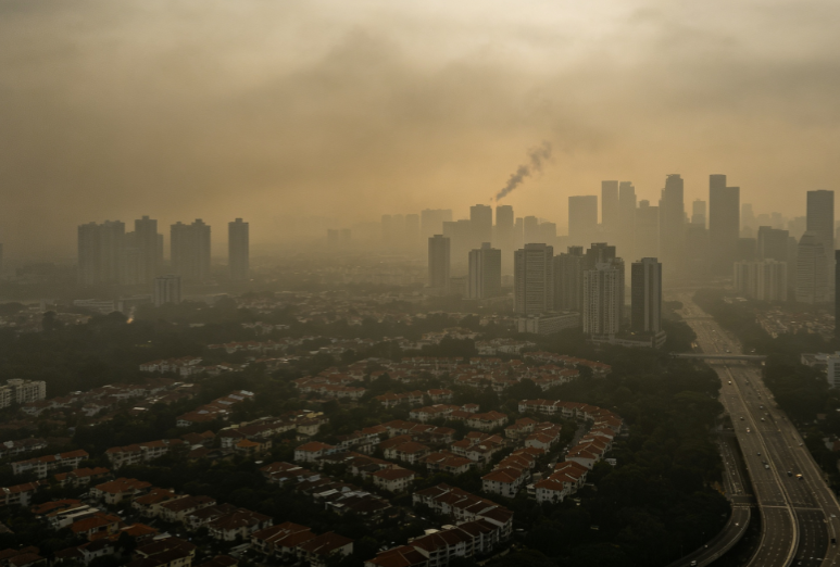 Cross-Border Haze Sweeps Through Singapore