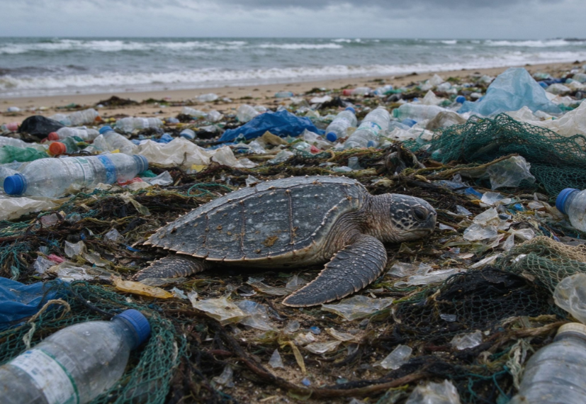 Plastic Pollution in the Port of Durban, South Africa