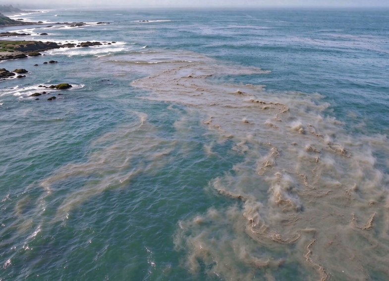 Sewage Overflow in a City on California’s Southern Coast